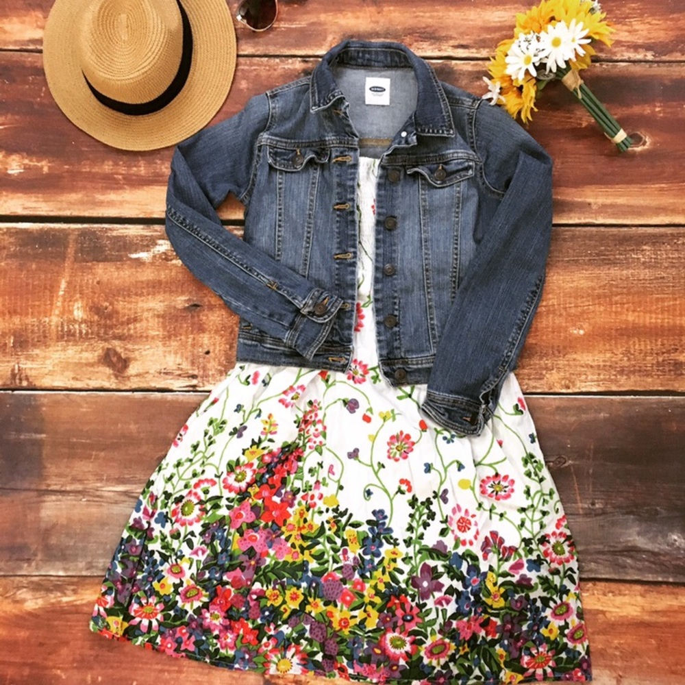 🌺White Floral Beach Summer Dress🌺